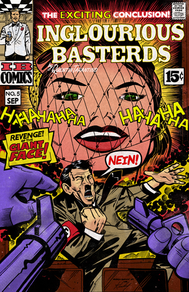 Illustration for article titled In an Alternate Universe, Inglouirous Basterds is Already a Comic